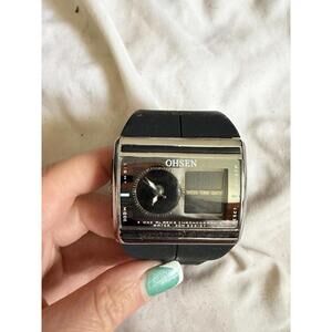 Ohsen A001 Watch Multifunction Digital & Analogue Water Resistant Sport
